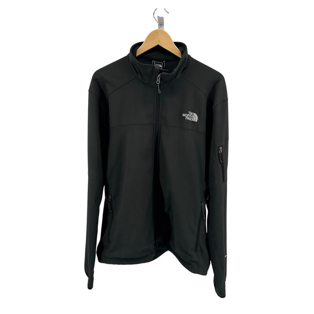 The North Face Apex Bionic 3 Jacket WMN S Black Full-Zip Long Sleeve Zip Pockets